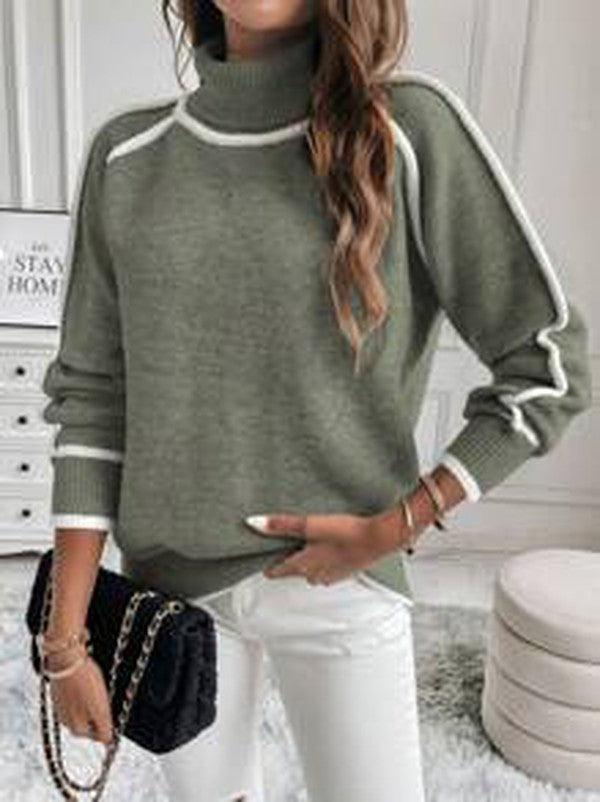 Riley - Women's Turtle Neck Sweater