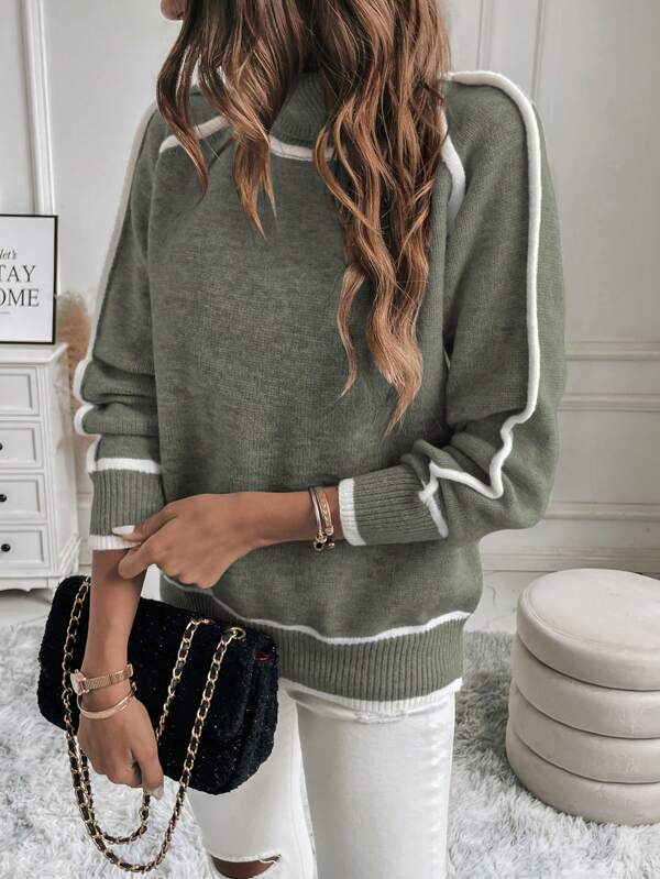 Riley - Women's Turtle Neck Sweater