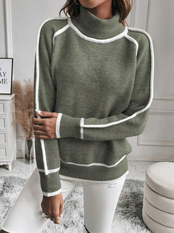 Riley - Women's Turtle Neck Sweater