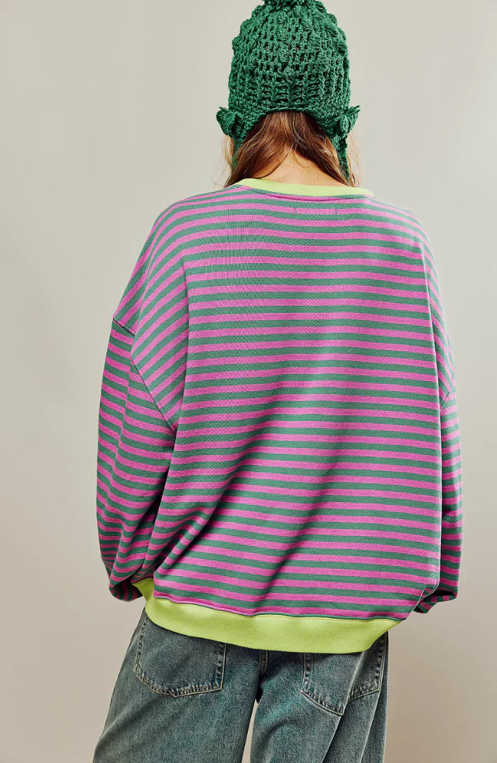 Bailey - Woman's Striped Sweater