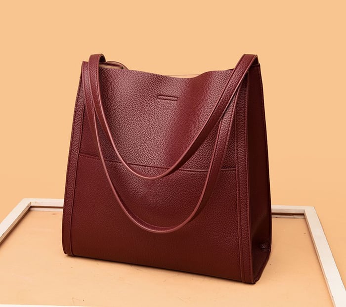 Eugenie - Handmade Elegant Leather Shoulder Bag