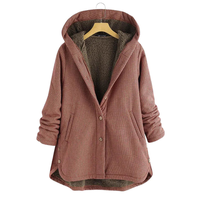 Evelyn - Comfortable Hooded Jacket