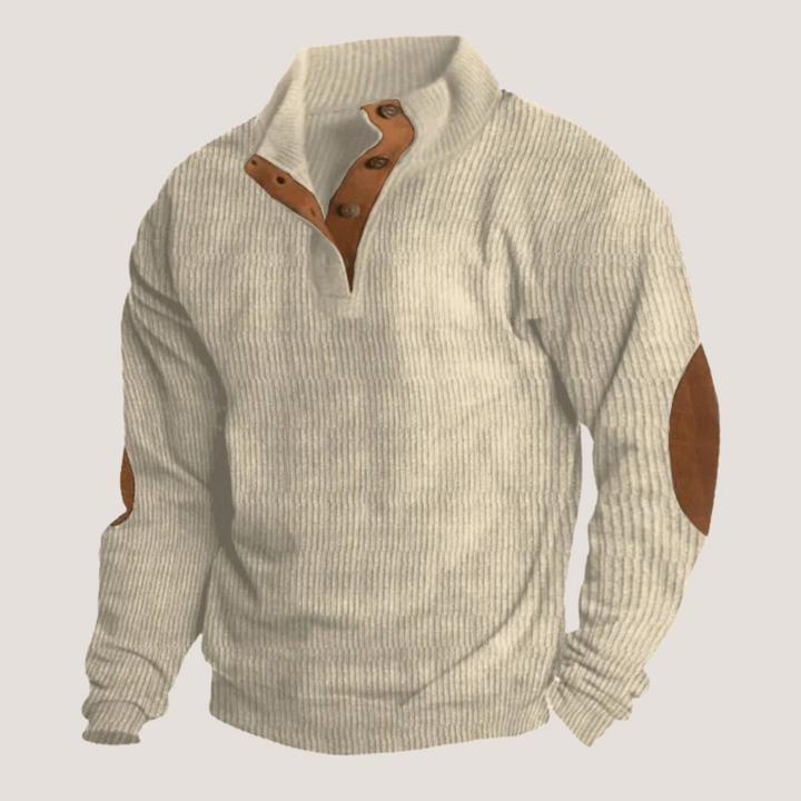 Samuel - Corduroy Sweatshirt With Collar