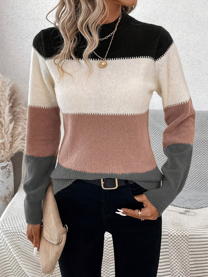 Diantha - Stripped Sweater For Women