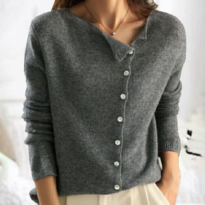 Valerie - Button Luxury Sweater