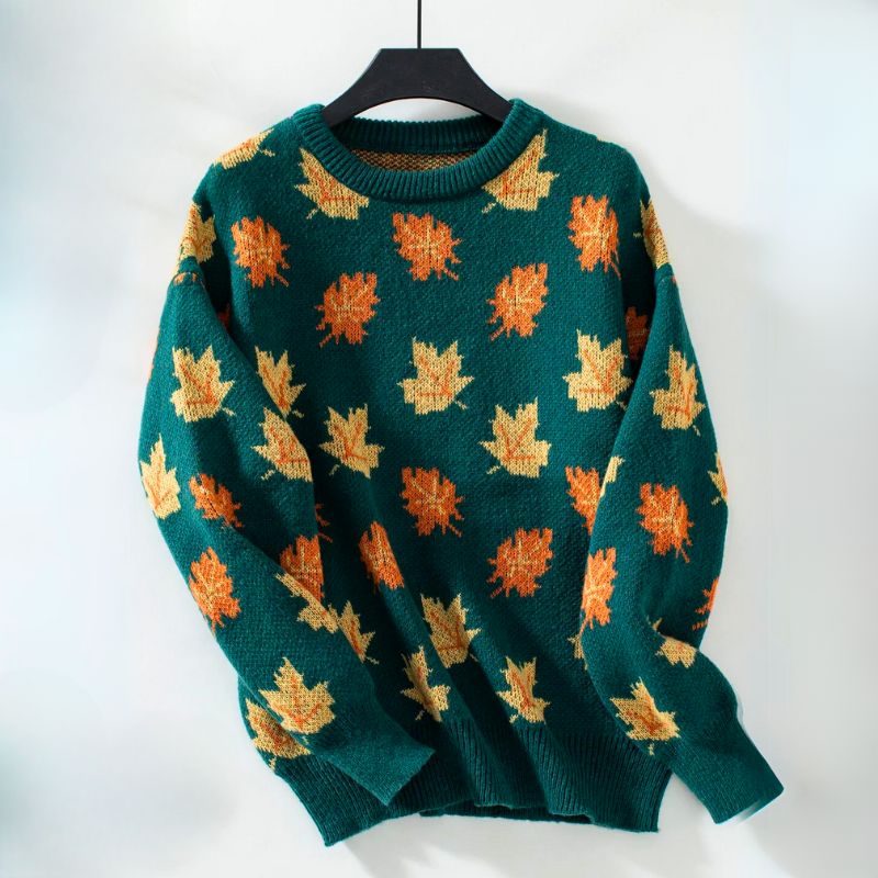 Roxanne - Fall-Themed Women's Sweater