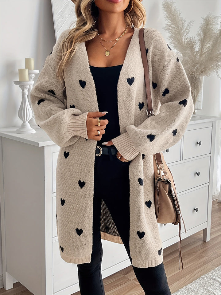 Imara - Trendy Heart Cardigan