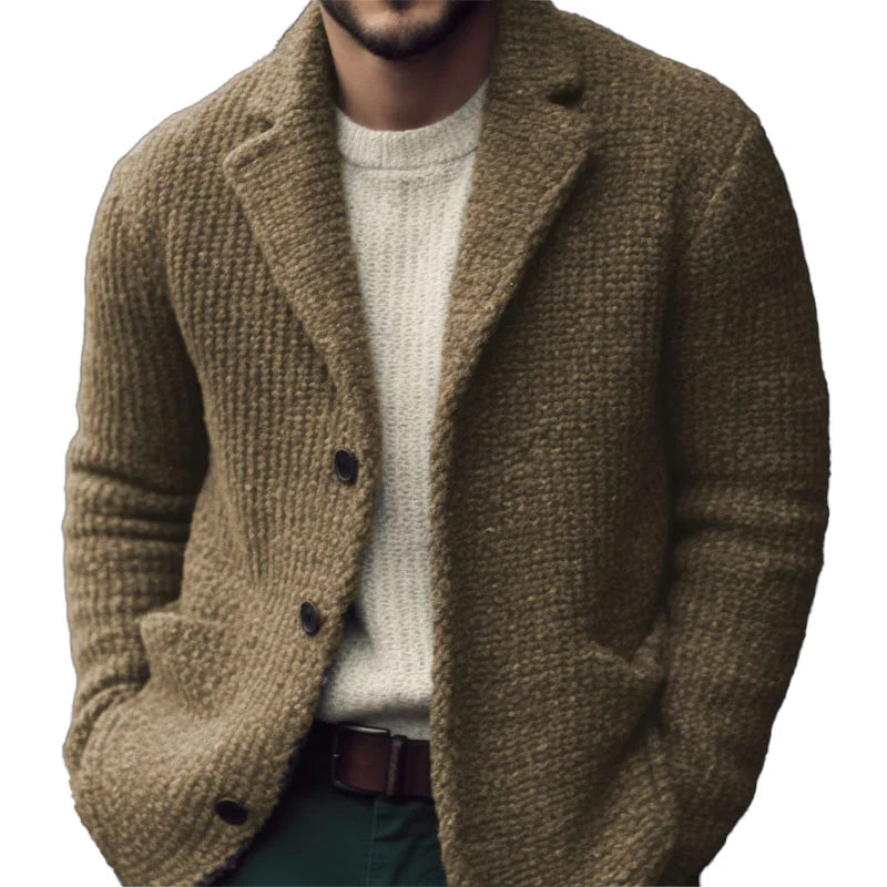 Leo - Men's Knitted Cardigan