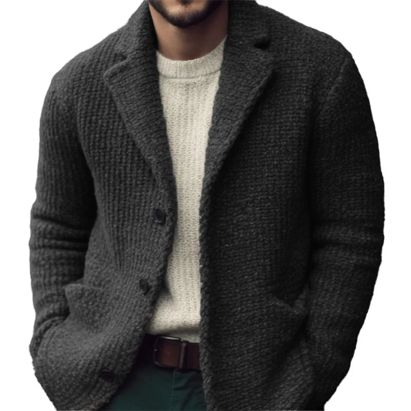 Leo - Men's Knitted Cardigan