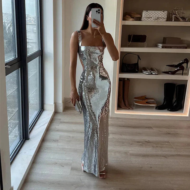 Amelia - Sparkling Maxi Dress