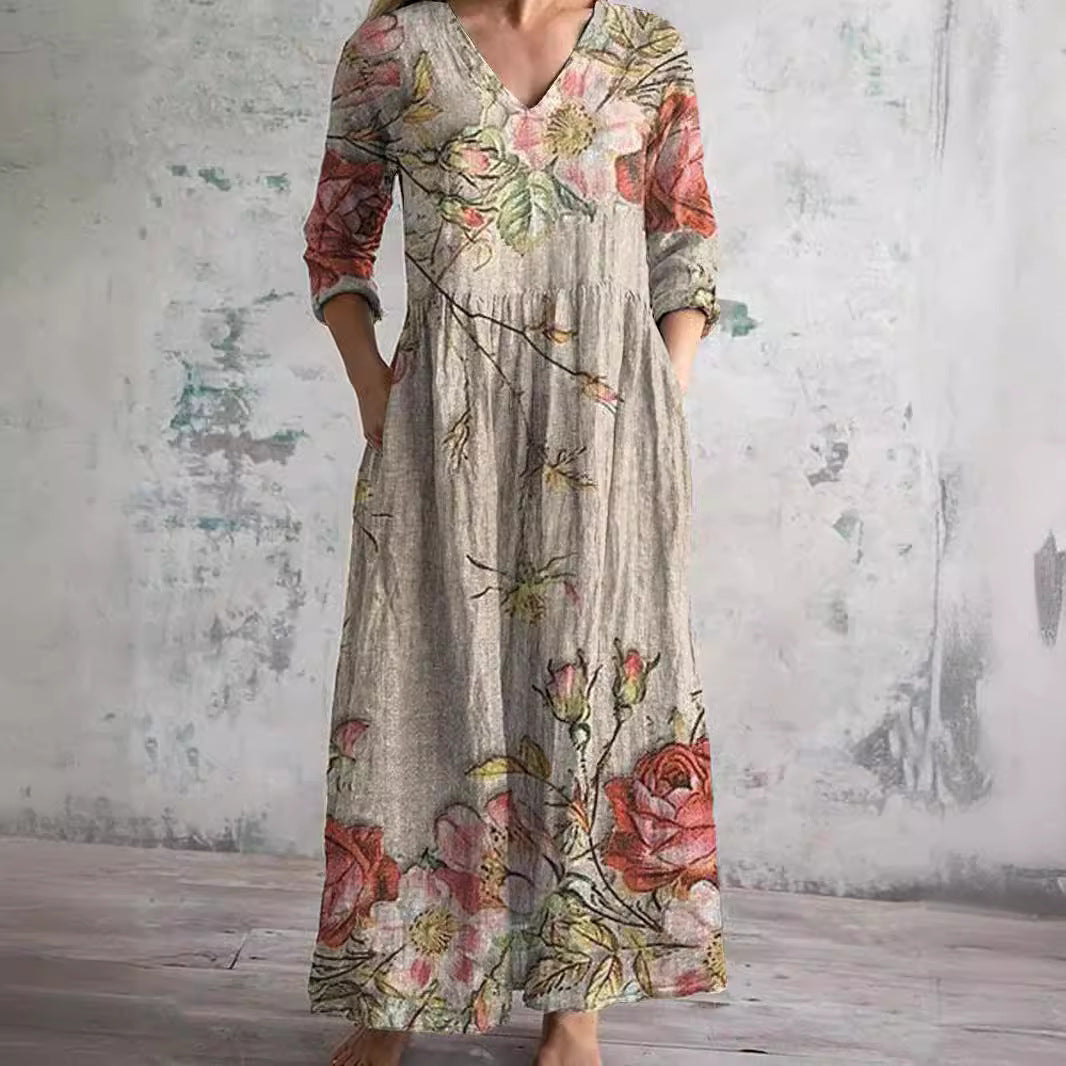 Whitney - Floral Grace Dress