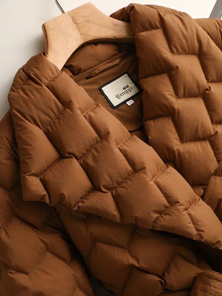 Frances - Elegant Quilted Coat