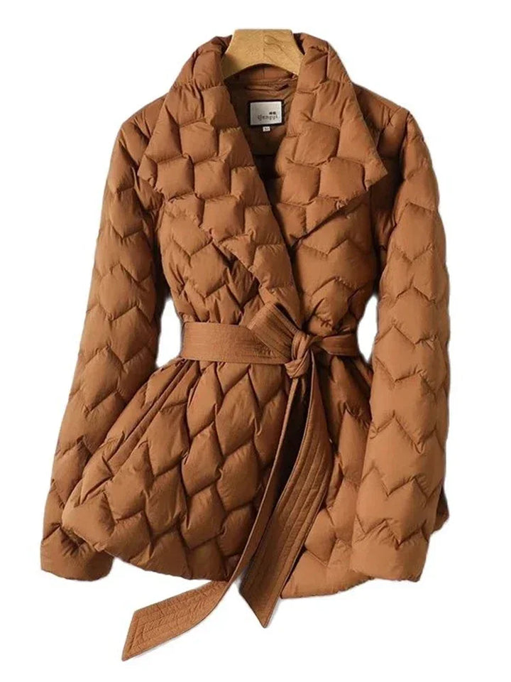 Frances - Elegant Quilted Coat