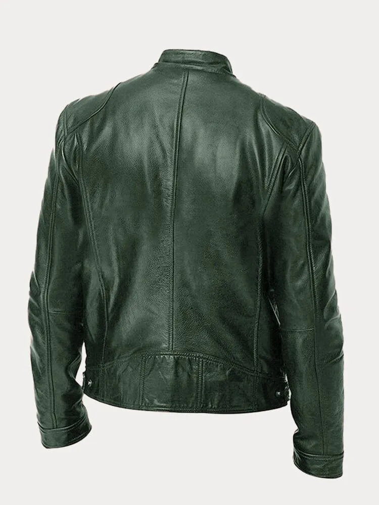 Marcellus - Casual Leather Jacket