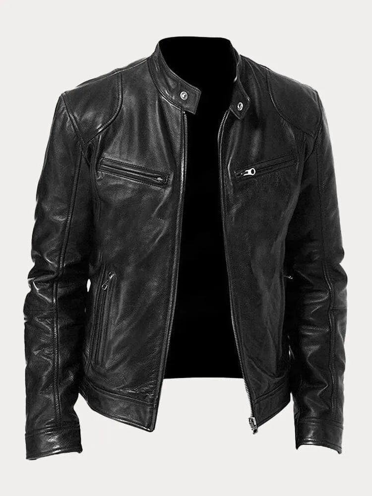 Marcellus - Casual Leather Jacket