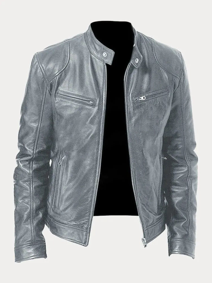 Marcellus - Casual Leather Jacket