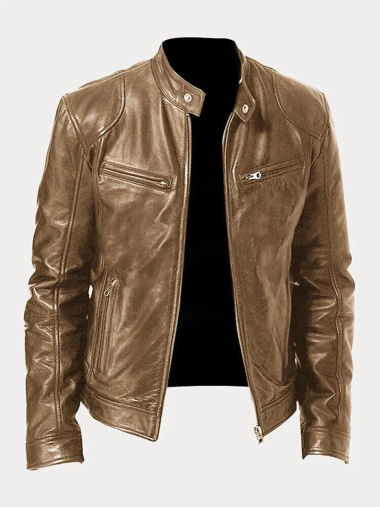 Marcellus - Casual Leather Jacket