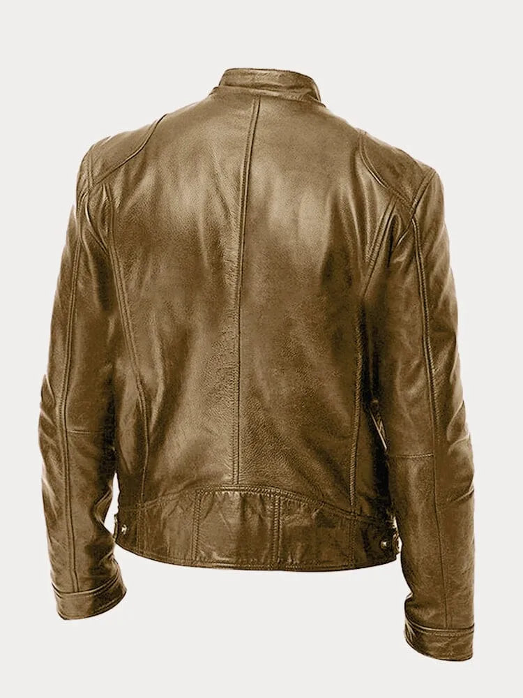 Marcellus - Casual Leather Jacket