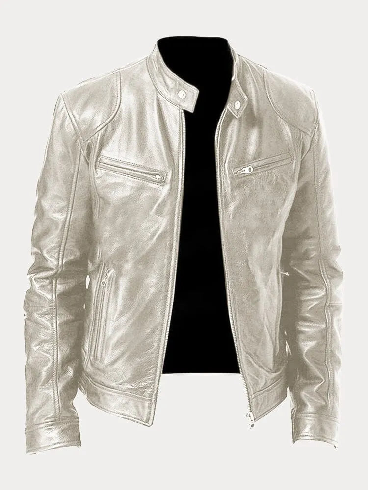 Marcellus - Casual Leather Jacket