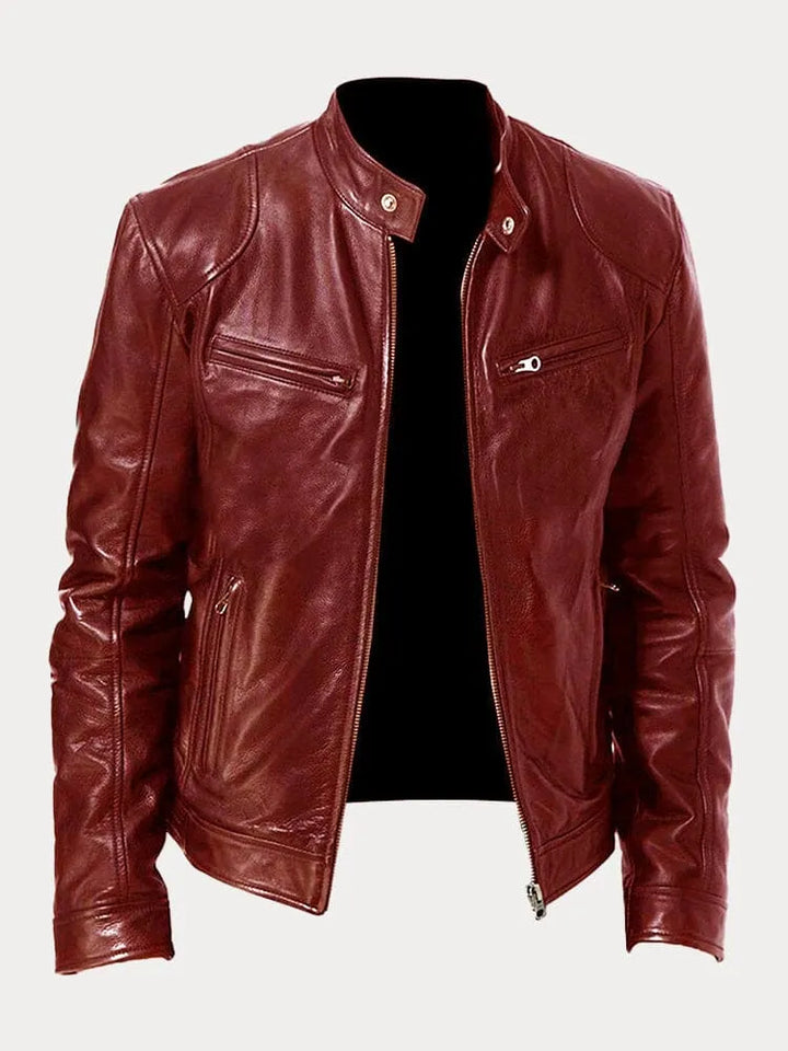 Marcellus - Casual Leather Jacket