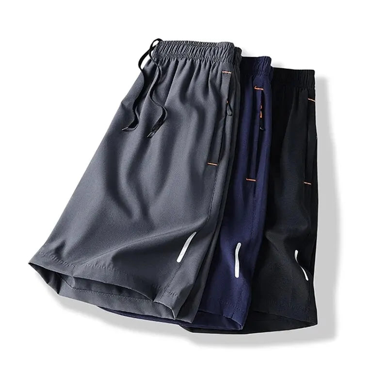 FlexiFit™ Casual Men's Elastic Waist Shorts