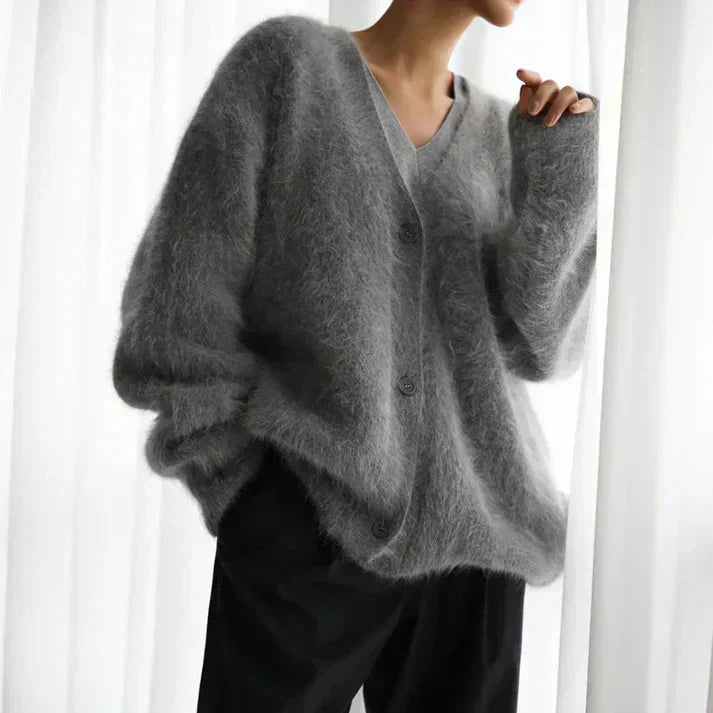 Thea - Silver Chic Sweater