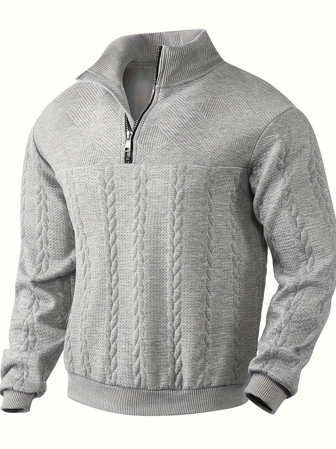 Rafael – Vintage Men's Sweater With Zipper