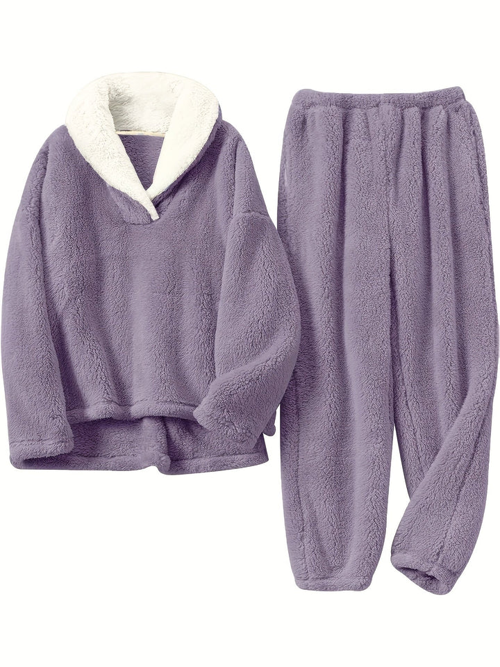 Holly - Flannel Loungewear Set