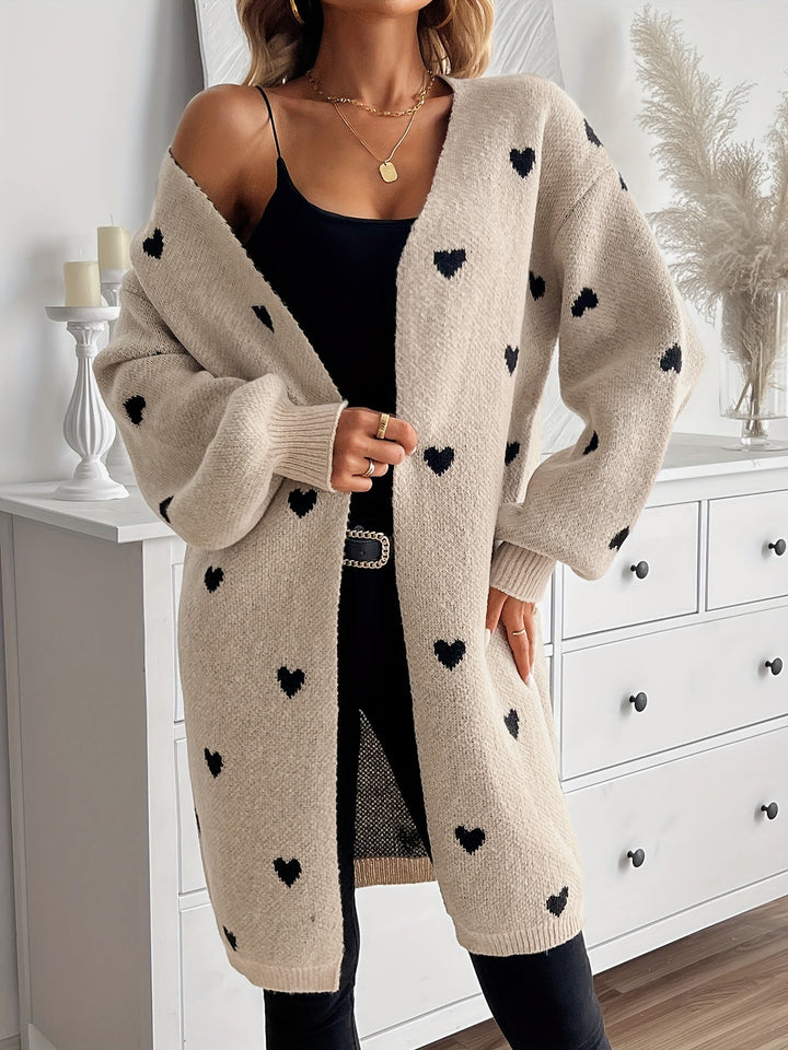 Imara - Trendy Heart Cardigan