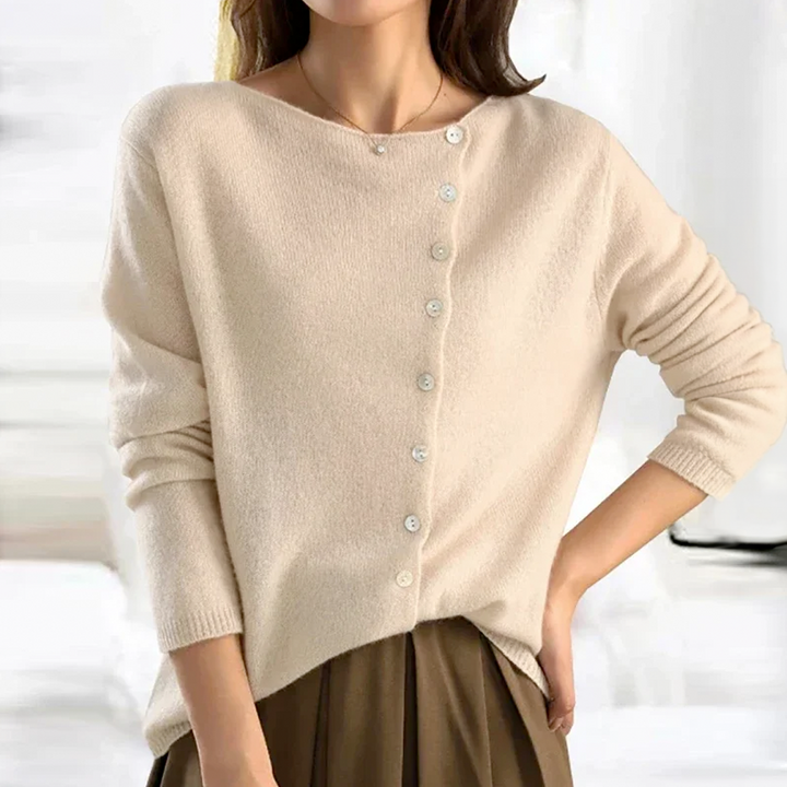 Valerie - Button Luxury Sweater