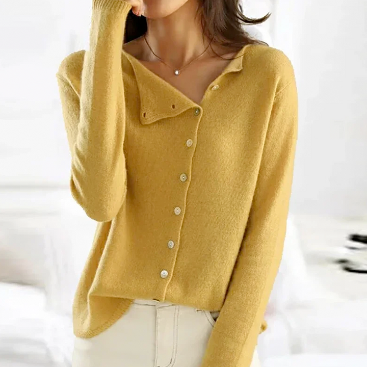 Valerie - Button Luxury Sweater