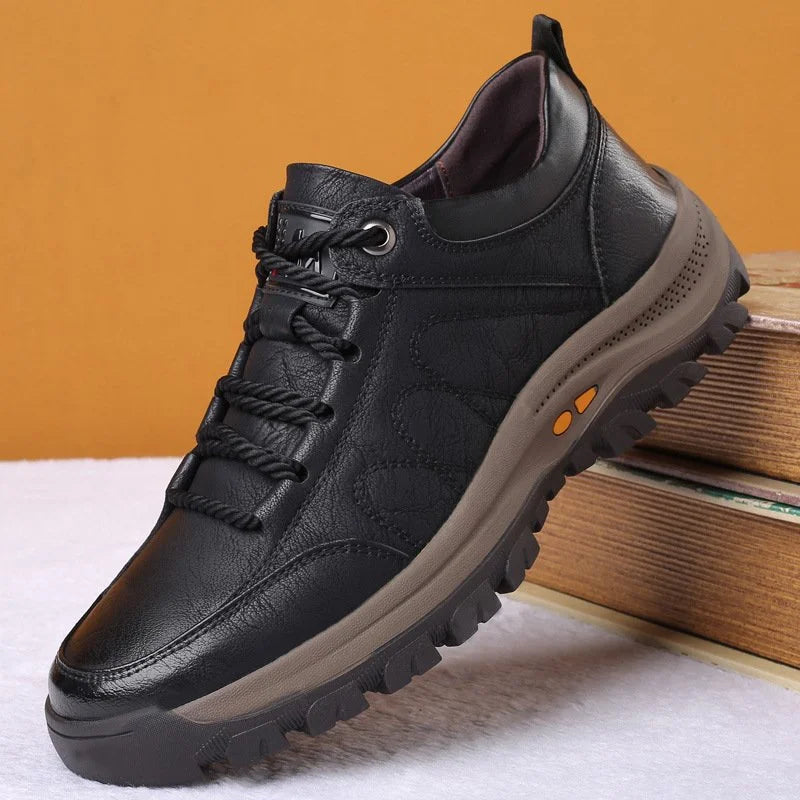 Byron - Hand-Stitched Leather Casual Shoes