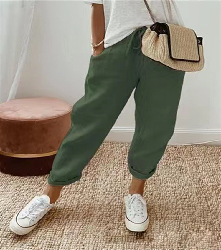 Victoria- Relaxed Linen Trousers