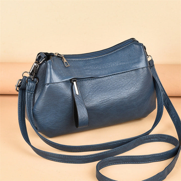 Selina - Classic Leather Crossbody Bag