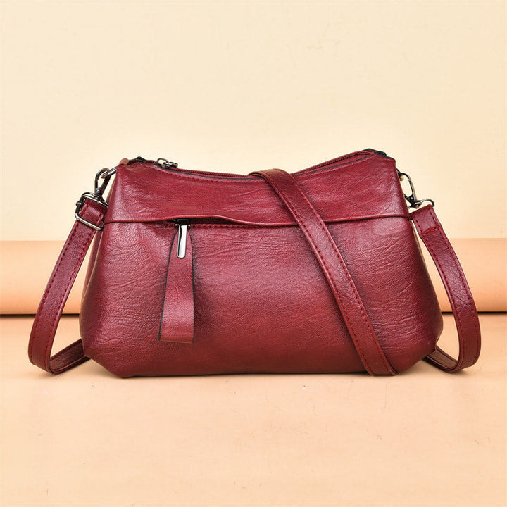 Selina - Classic Leather Crossbody Bag