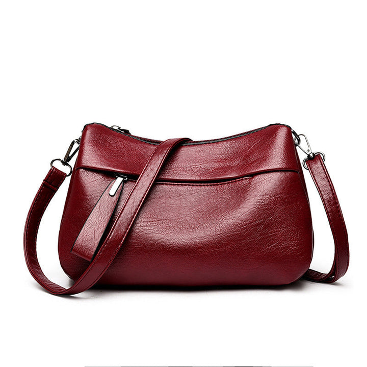 Selina - Classic Leather Crossbody Bag