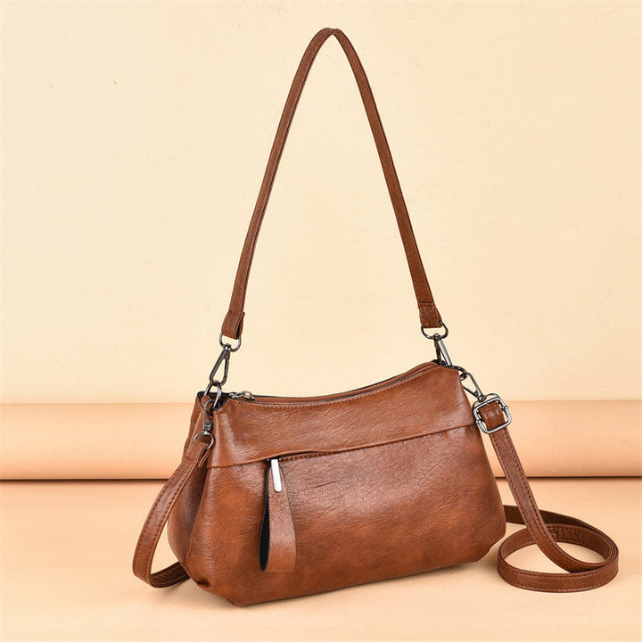 Selina - Classic Leather Crossbody Bag