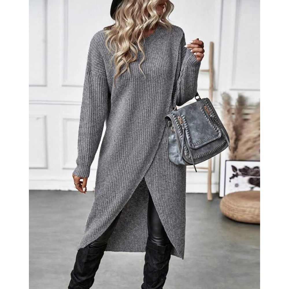 Vespera- Modern And Warm Jumper Dress